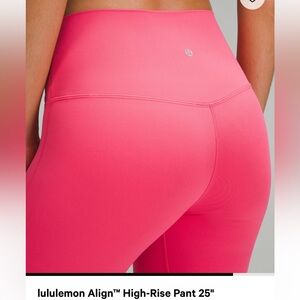 Lululemon Align legging 🌺
